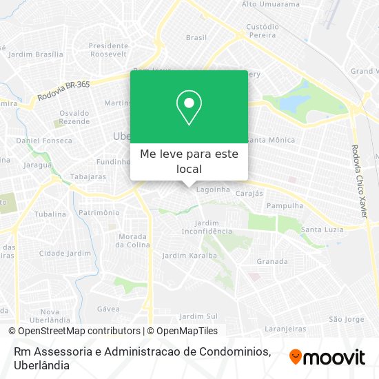 Rm Assessoria e Administracao de Condominios mapa