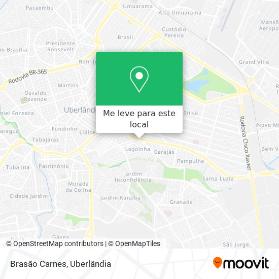 Brasão Carnes mapa