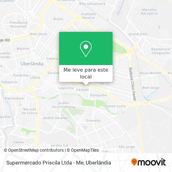 Supermercado Priscila Ltda - Me mapa