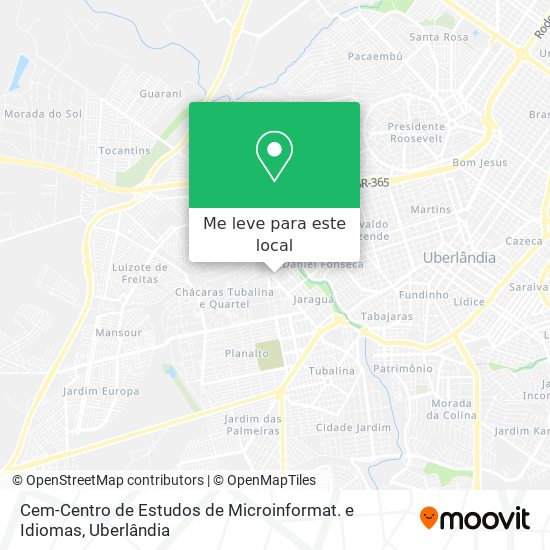 Cem-Centro de Estudos de Microinformat. e Idiomas mapa