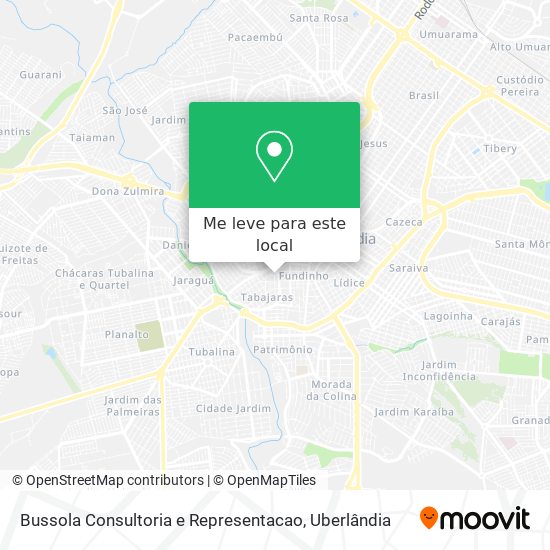 Bussola Consultoria e Representacao mapa