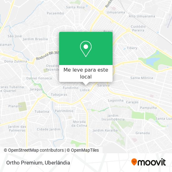 Ortho Premium mapa