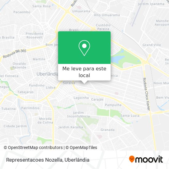 Representacoes Nozella mapa