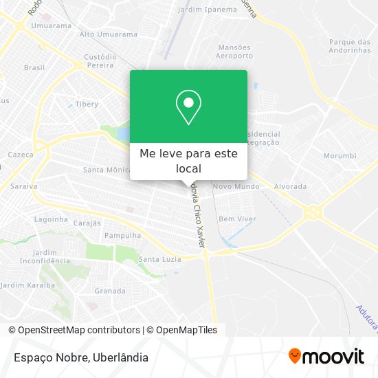Espaço Nobre mapa