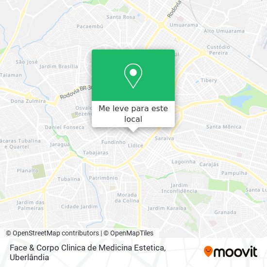 Face & Corpo Clinica de Medicina Estetica mapa