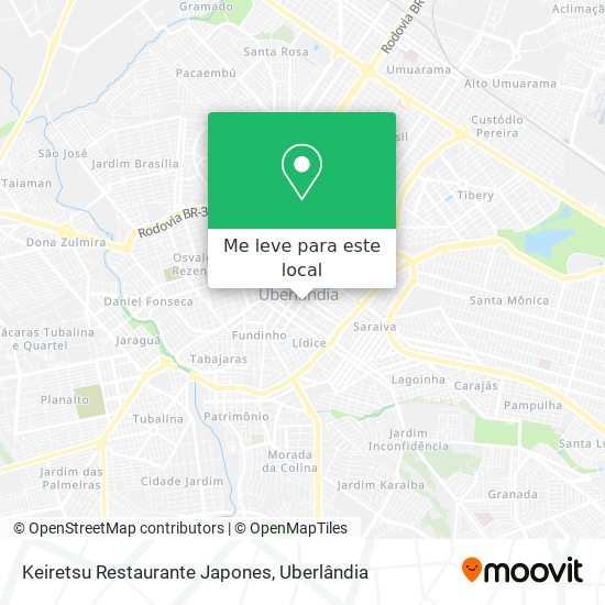 Keiretsu Restaurante Japones mapa