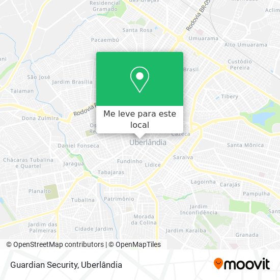 Guardian Security mapa