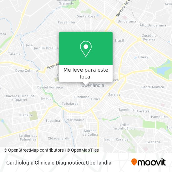 Cardiologia Clínica e Diagnóstica mapa