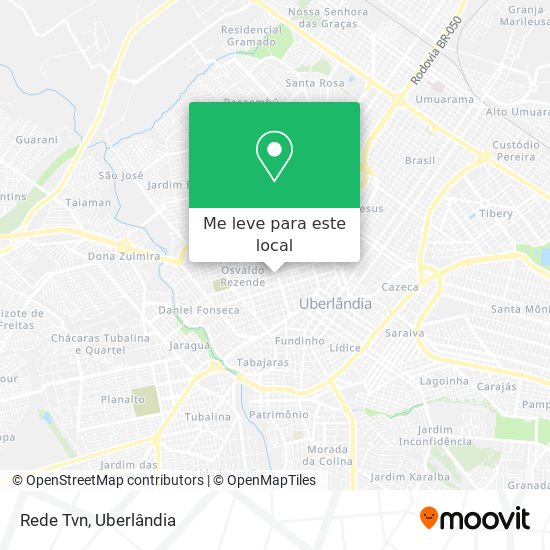Rede Tvn mapa