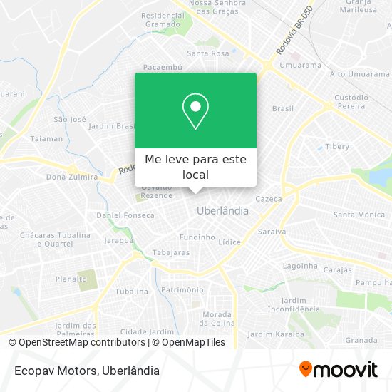 Ecopav Motors mapa