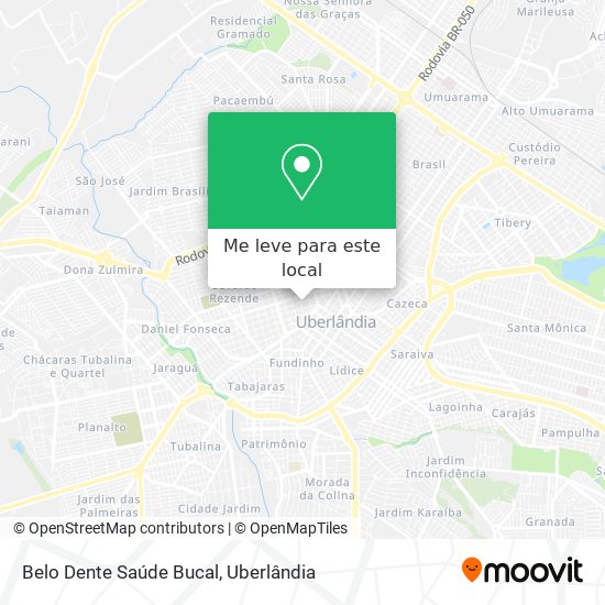 Belo Dente Saúde Bucal mapa