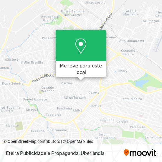 Etelra Publicidade e Propaganda mapa