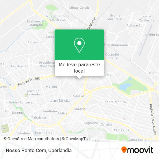 Nosso Ponto Com mapa