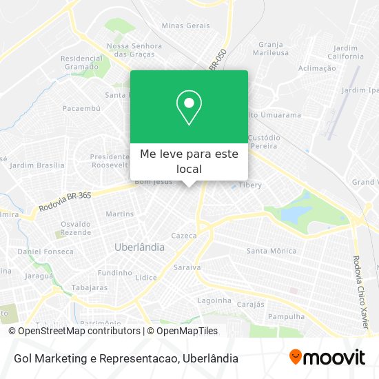 Gol Marketing e Representacao mapa