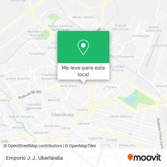 Emporio J. J. mapa