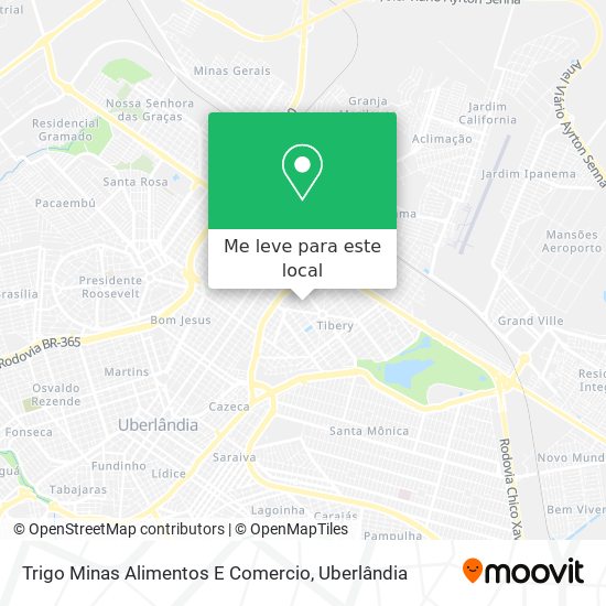 Trigo Minas Alimentos E Comercio mapa