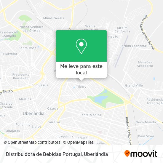Distribuidora de Bebidas Portugal mapa