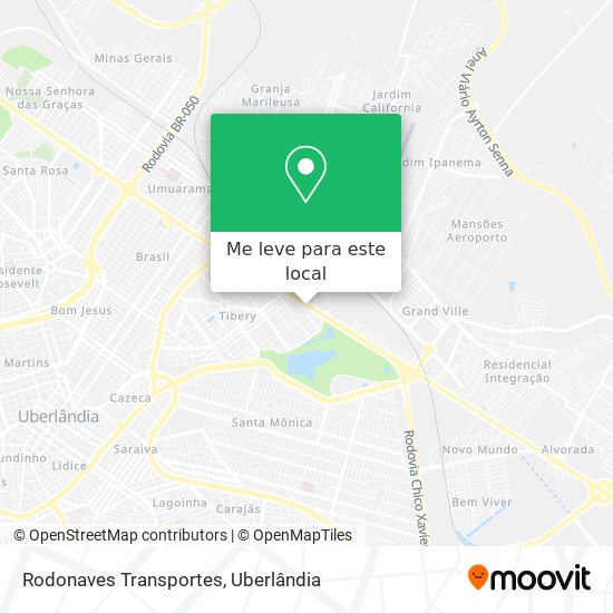 Rodonaves Transportes mapa