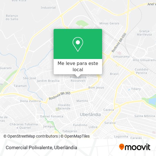Comercial Polivalente mapa