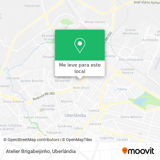 Atelier Brigabeijinho mapa