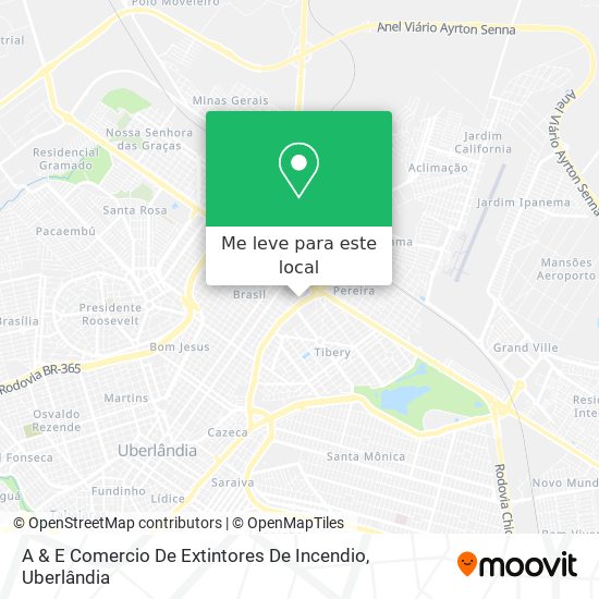 A & E Comercio De Extintores De Incendio mapa