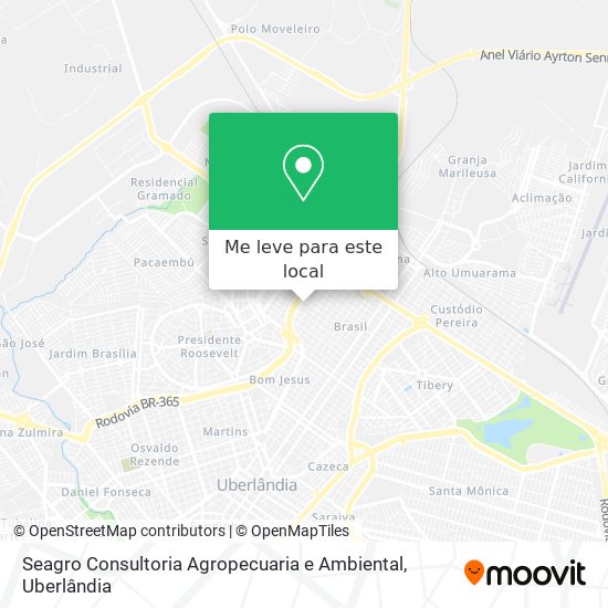 Seagro Consultoria Agropecuaria e Ambiental mapa
