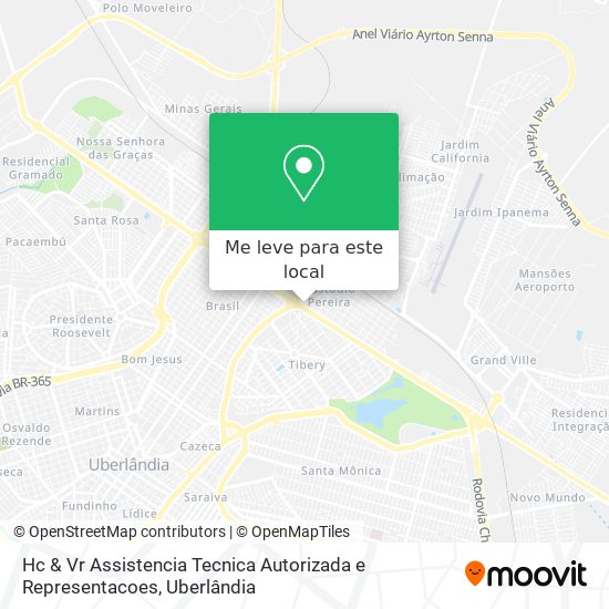 Hc & Vr Assistencia Tecnica Autorizada e Representacoes mapa