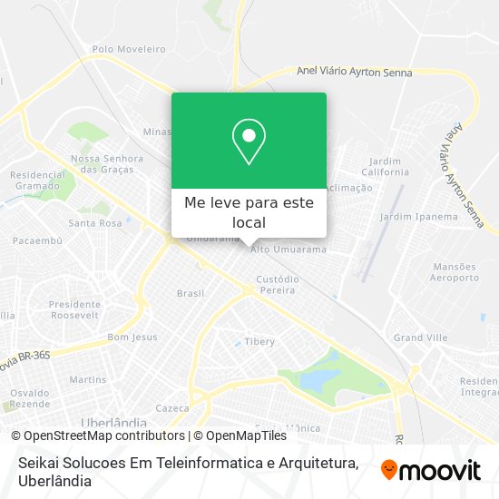 Seikai Solucoes Em Teleinformatica e Arquitetura mapa