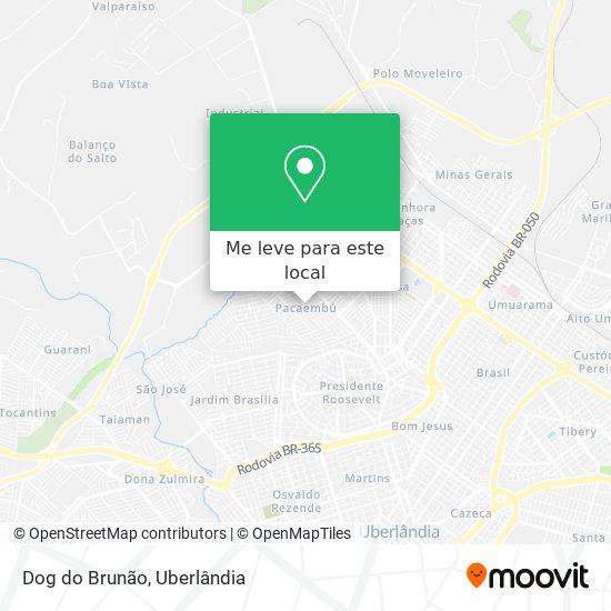 Dog do Brunão mapa