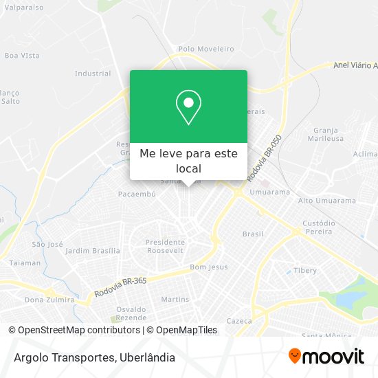 Argolo Transportes mapa