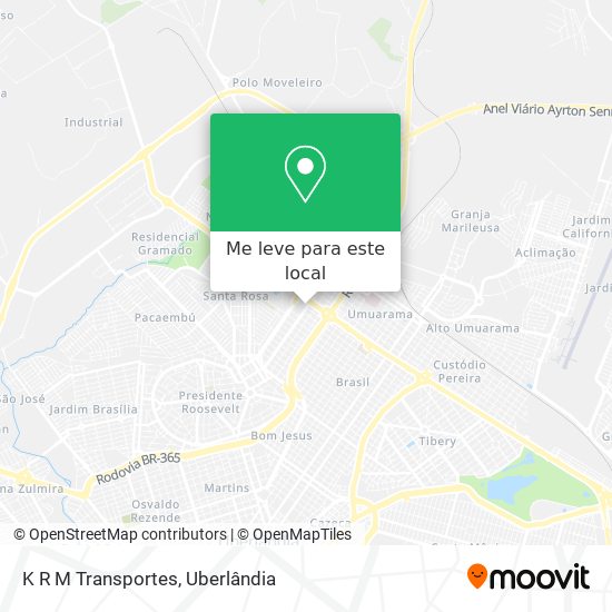 K R M Transportes mapa