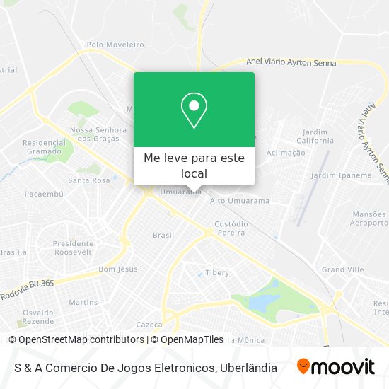 S & A Comercio De Jogos Eletronicos mapa