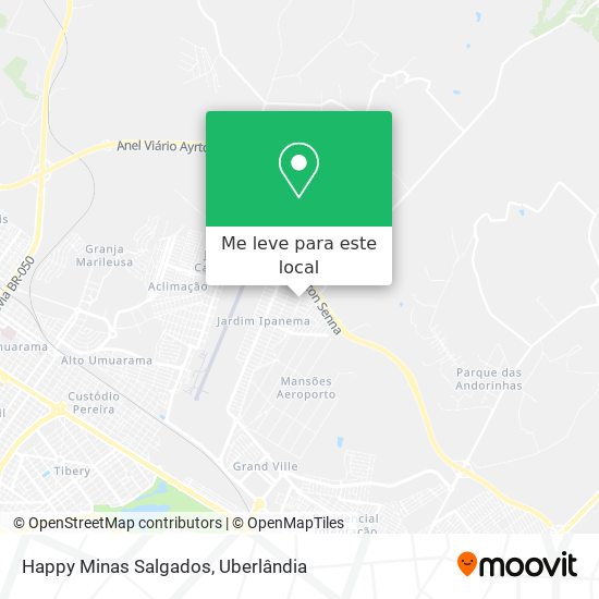 Happy Minas Salgados mapa