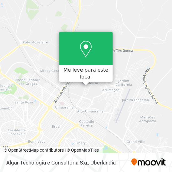 Algar Tecnologia e Consultoria S.a. mapa