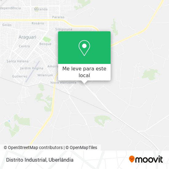 Distrito Industrial mapa