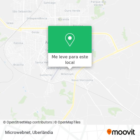 Microwebnet mapa
