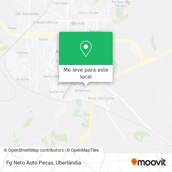 Fg Neto Auto Pecas mapa