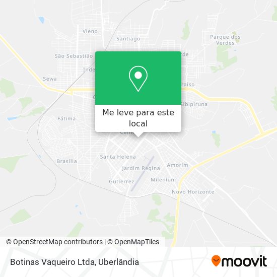 Botinas Vaqueiro Ltda mapa