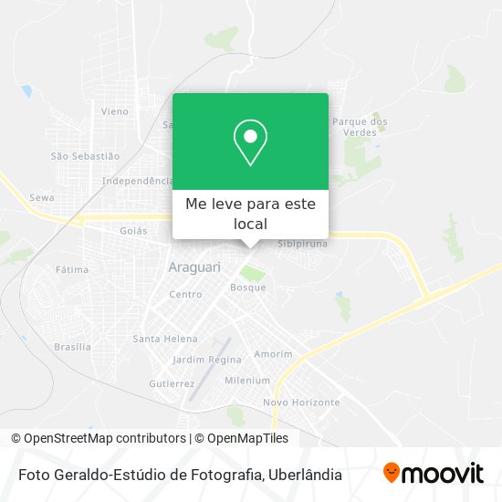Foto Geraldo-Estúdio de Fotografia mapa