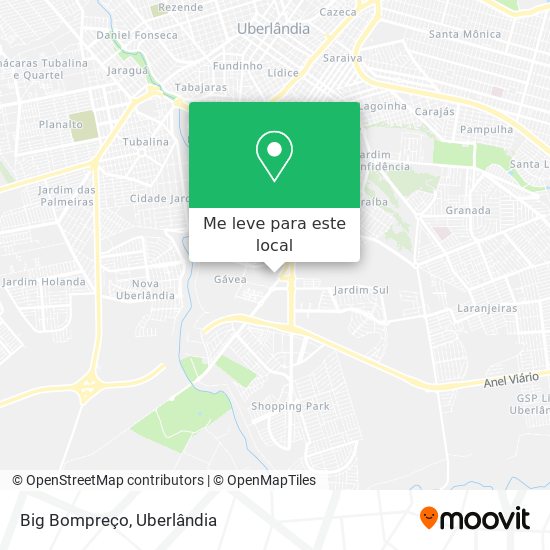 Big Bompreço mapa