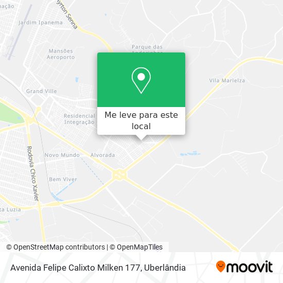 Avenida Felipe Calixto Milken 177 mapa