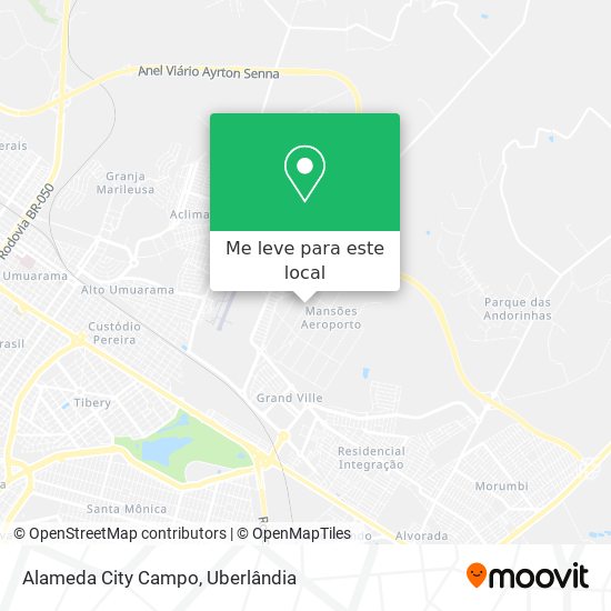 Alameda City Campo mapa