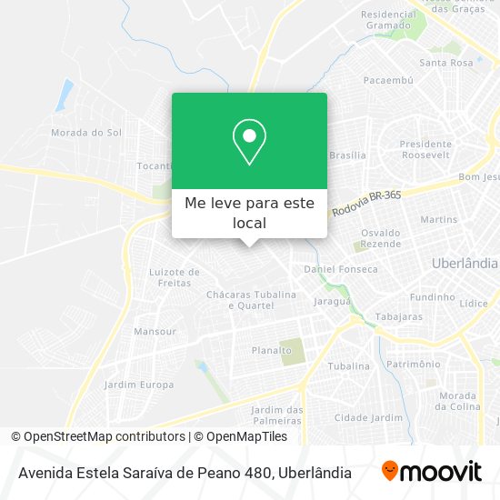 Avenida Estela Saraíva de Peano 480 mapa