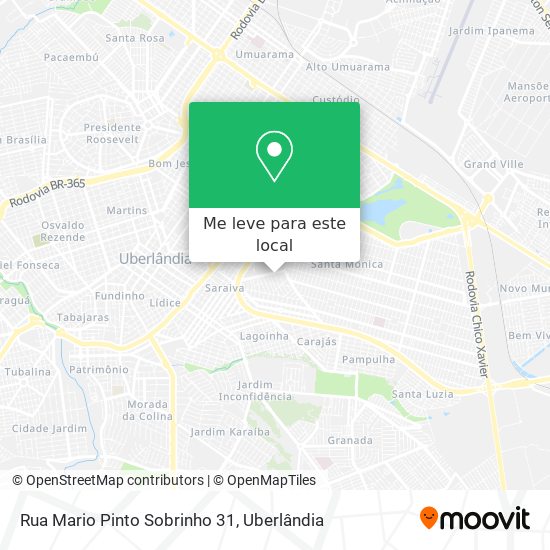 Rua Mario Pinto Sobrinho 31 mapa