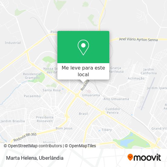 Marta Helena mapa
