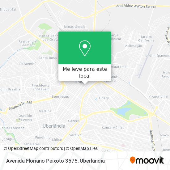 Avenida Floriano Peixoto 3575 mapa