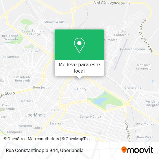 Rua Constantinopla 944 mapa