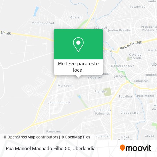 Rua Manoel Machado Filho 50 mapa