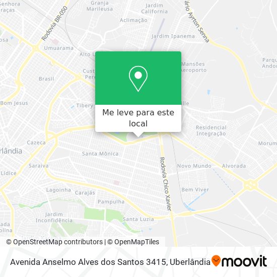 Avenida Anselmo Alves dos Santos 3415 mapa