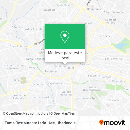 Fama Restaurante Ltda - Me mapa